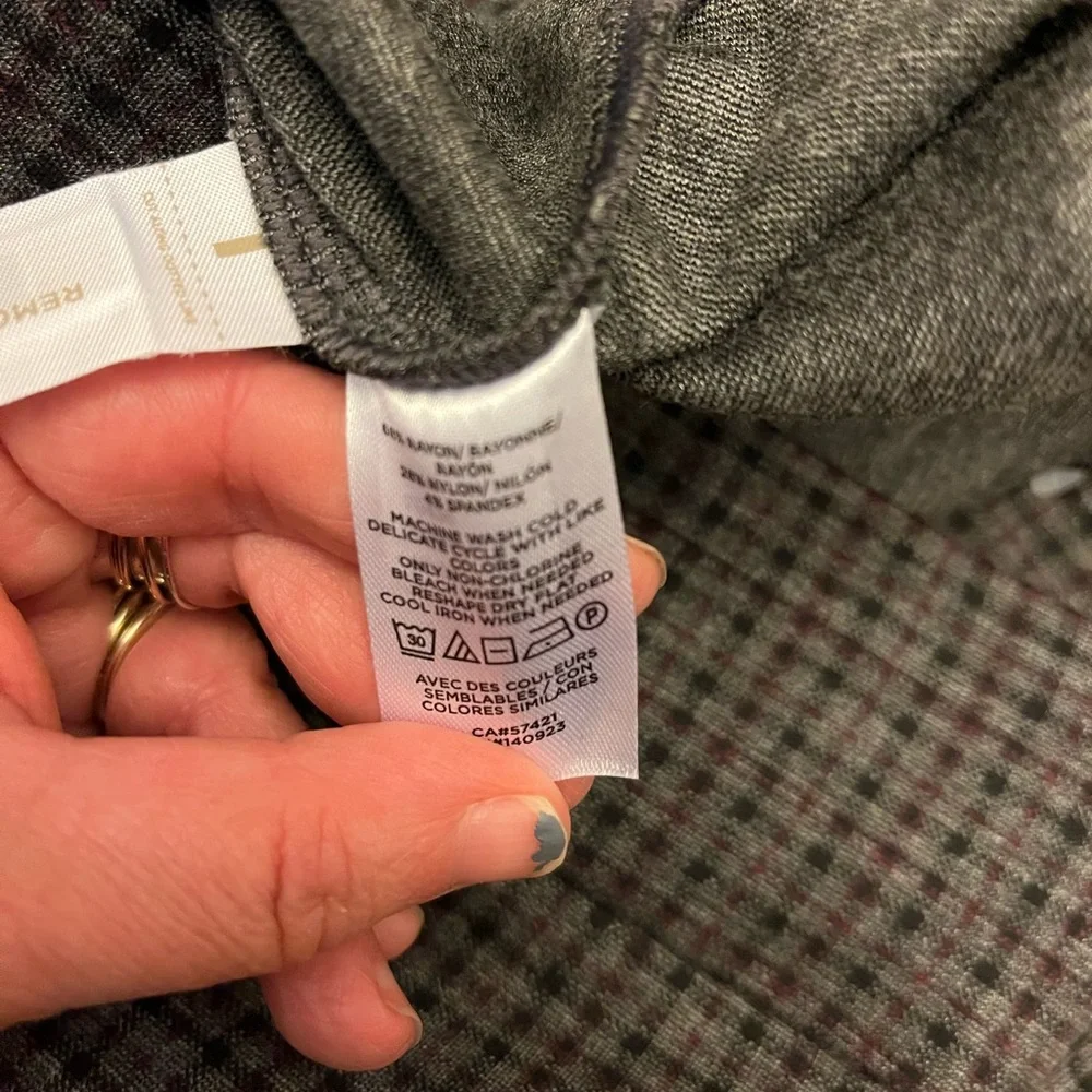 NWT Loft Kick Crop Pants In Plaid - Picture 7 of 9